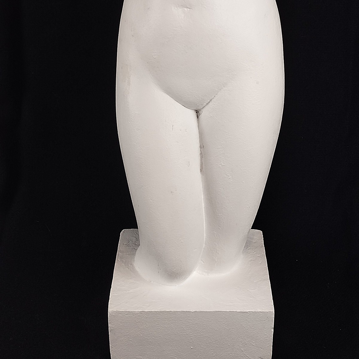 Buste de Vénus ou de l'Aphrodite de Cnide Ht 45 cm-photo-1