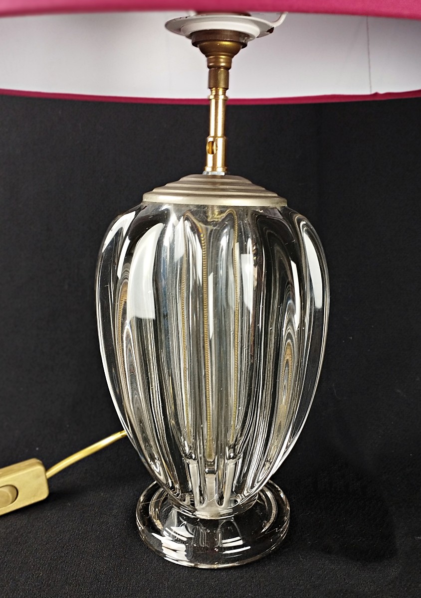Lampe en cristal Années 1950-photo-4