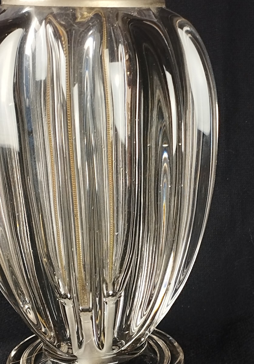 Lampe en cristal Années 1950-photo-2