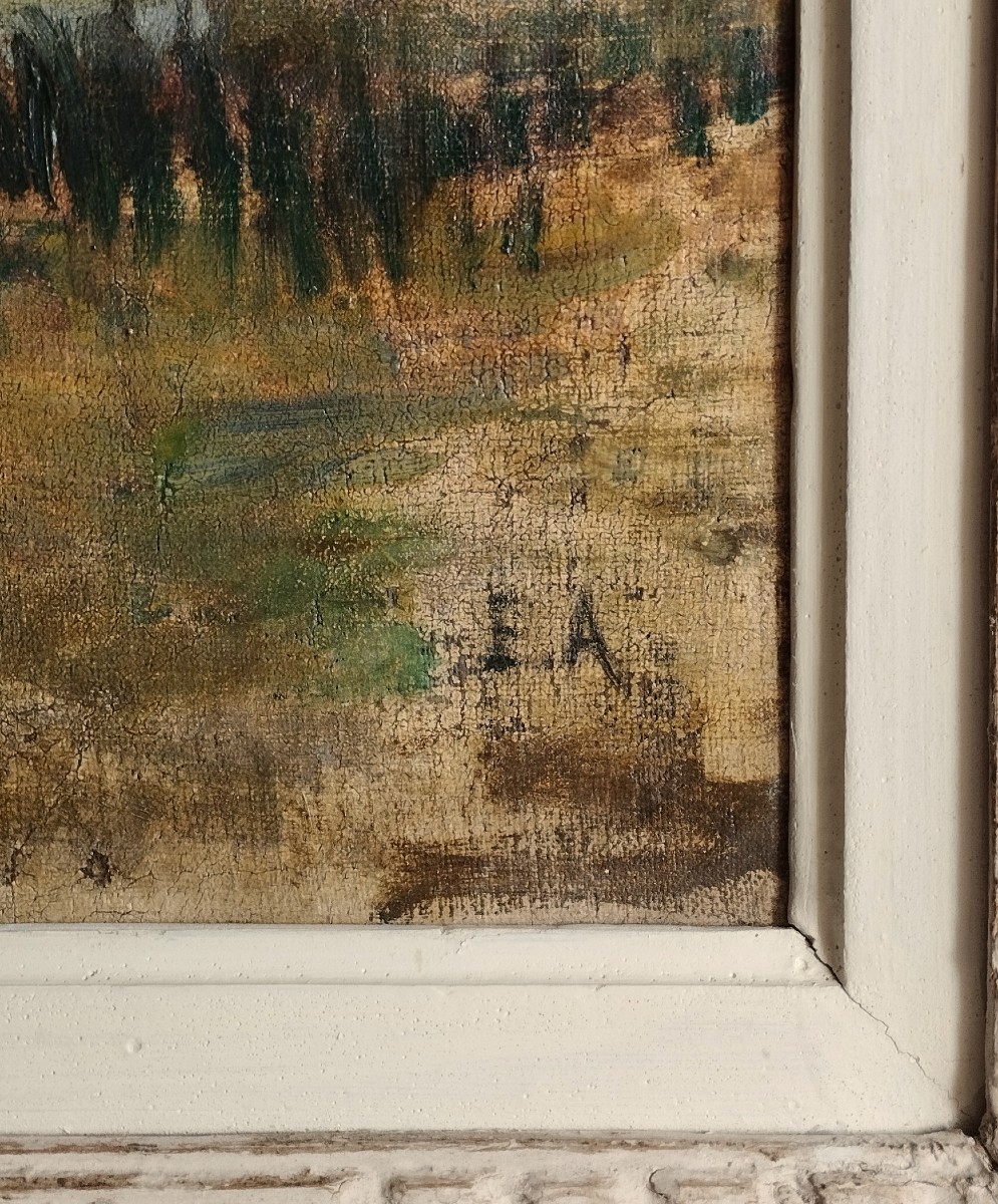 Eugène Alluaud, Creuse Valley, Fauvist Painting, Crozant School-photo-3