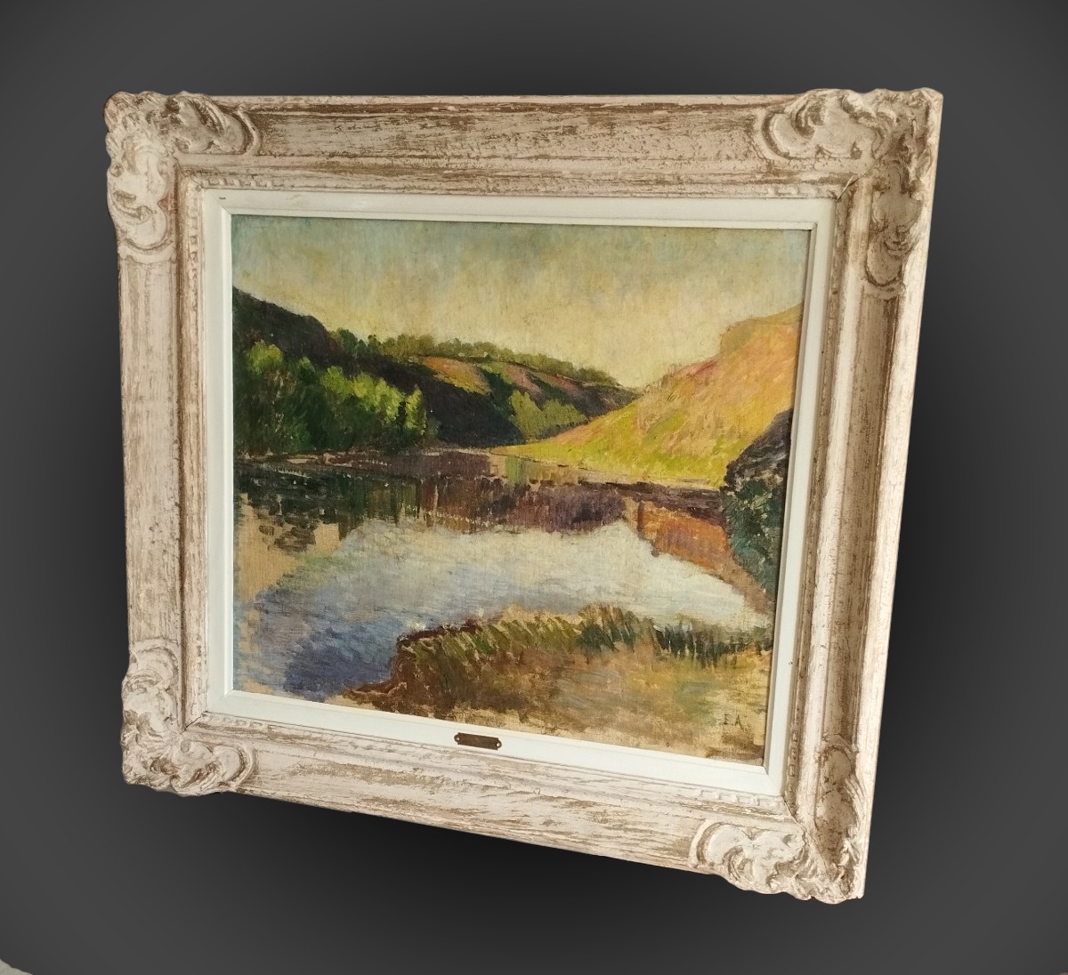 Eugène Alluaud, Creuse Valley, Fauvist Painting, Crozant School-photo-4