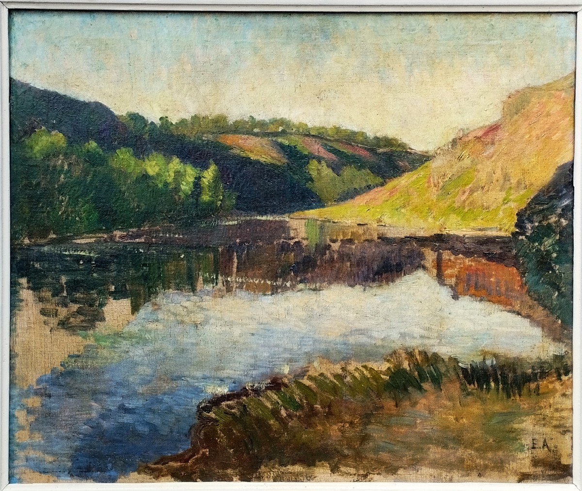 Eugène Alluaud, Creuse Valley, Fauvist Painting, Crozant School-photo-4