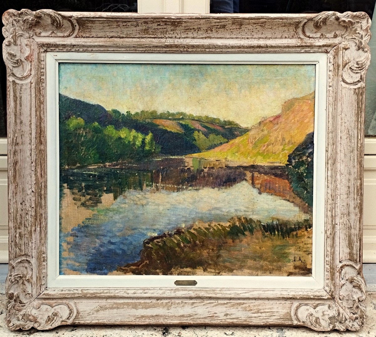 Eugène Alluaud, Creuse Valley, Fauvist Painting, Crozant School-photo-5