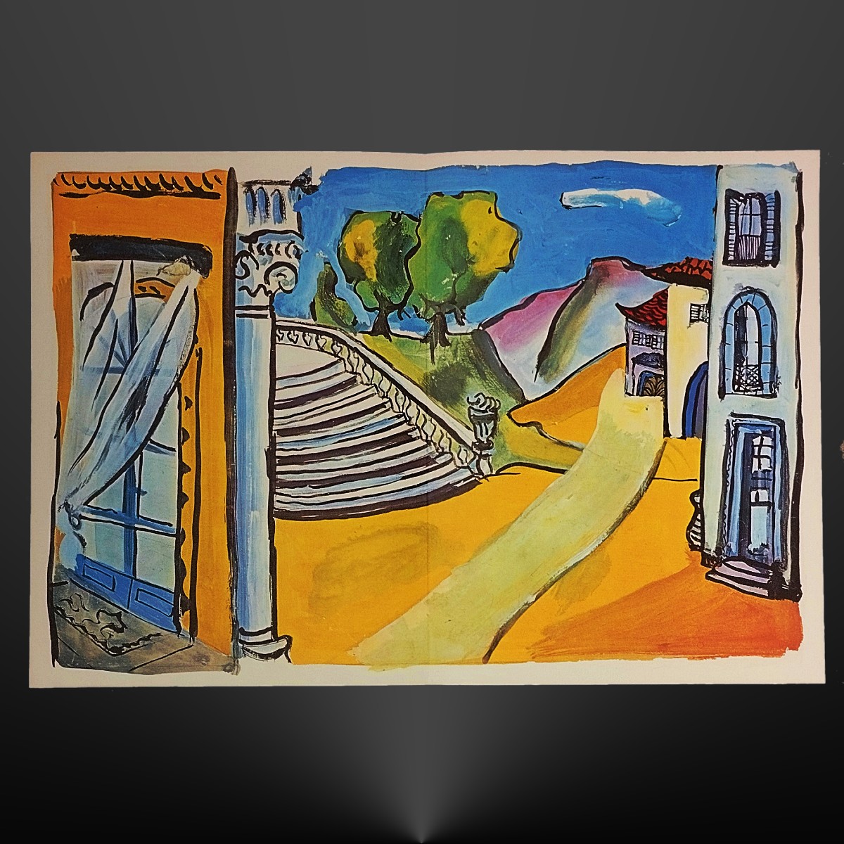 Lithograph By Fernand Léger, Prestige Edition, Versailles, 1970, Arches Vellum 