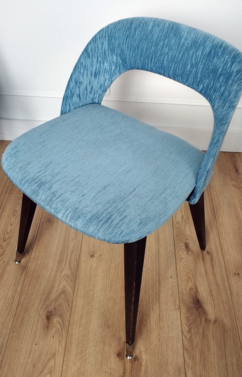 Pair Of "saarinen" Style Chairs, 1950s/60s Design-photo-5