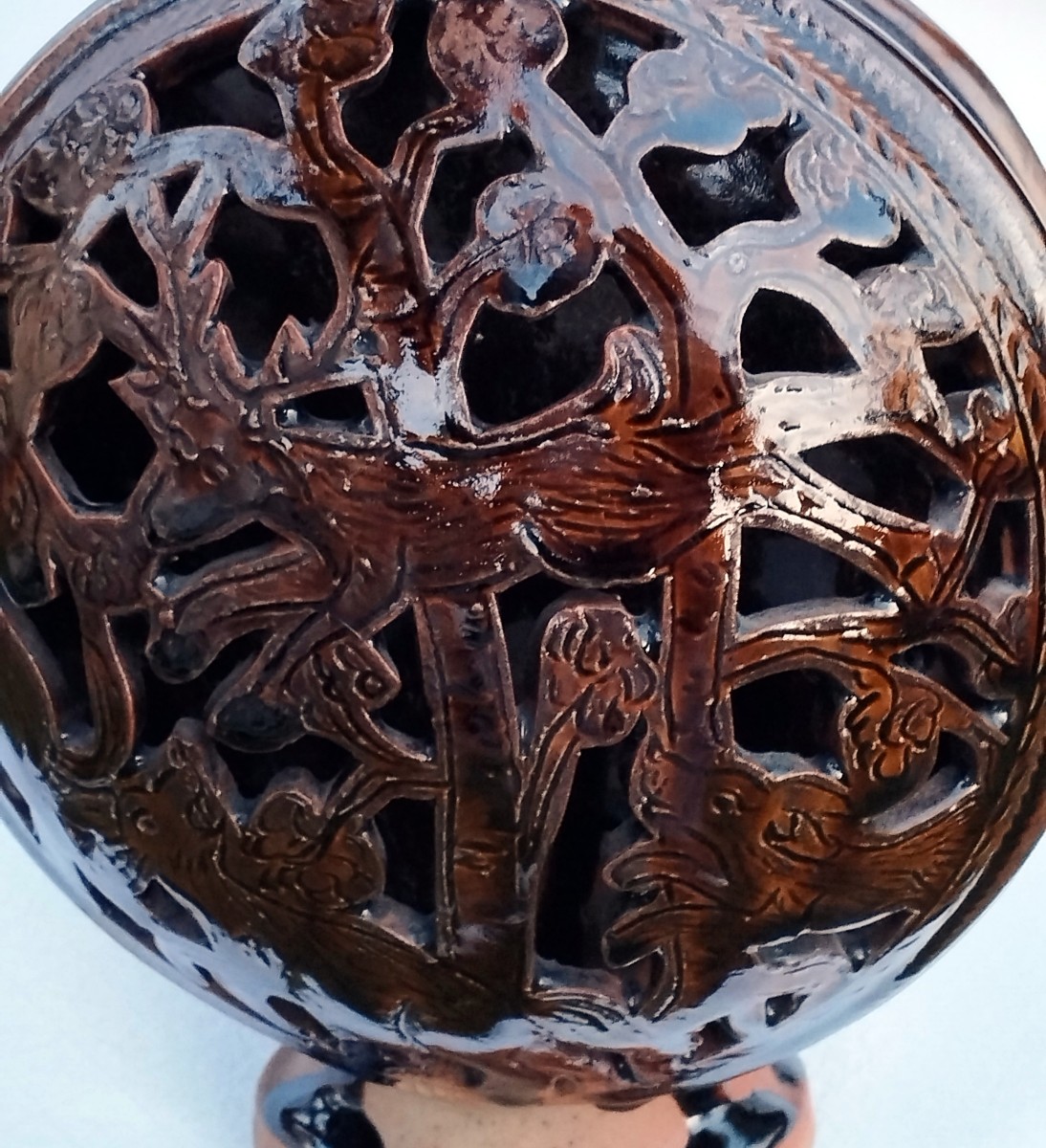 Anthropomorphic Stoneware Pitcher From Puisaye By J.claude Seguin-photo-6