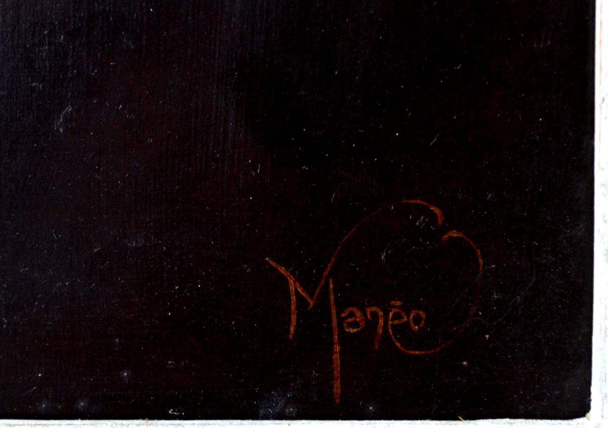 "Ces gens là" Jacques Brel Peinture par Yann Manéo -photo-1