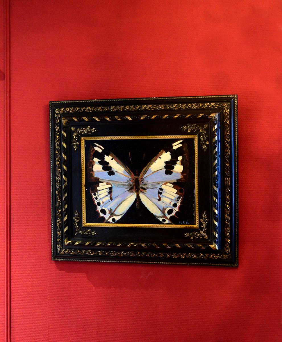 "Papillon" signé Estebe XXème-photo-2