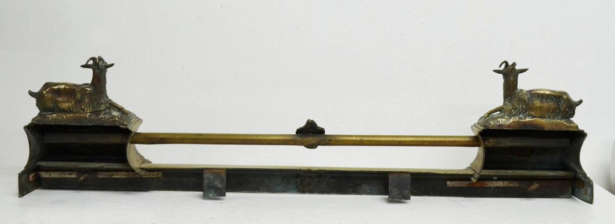 Bar Fireplace Or Fireplace Bronze XIX-photo-3