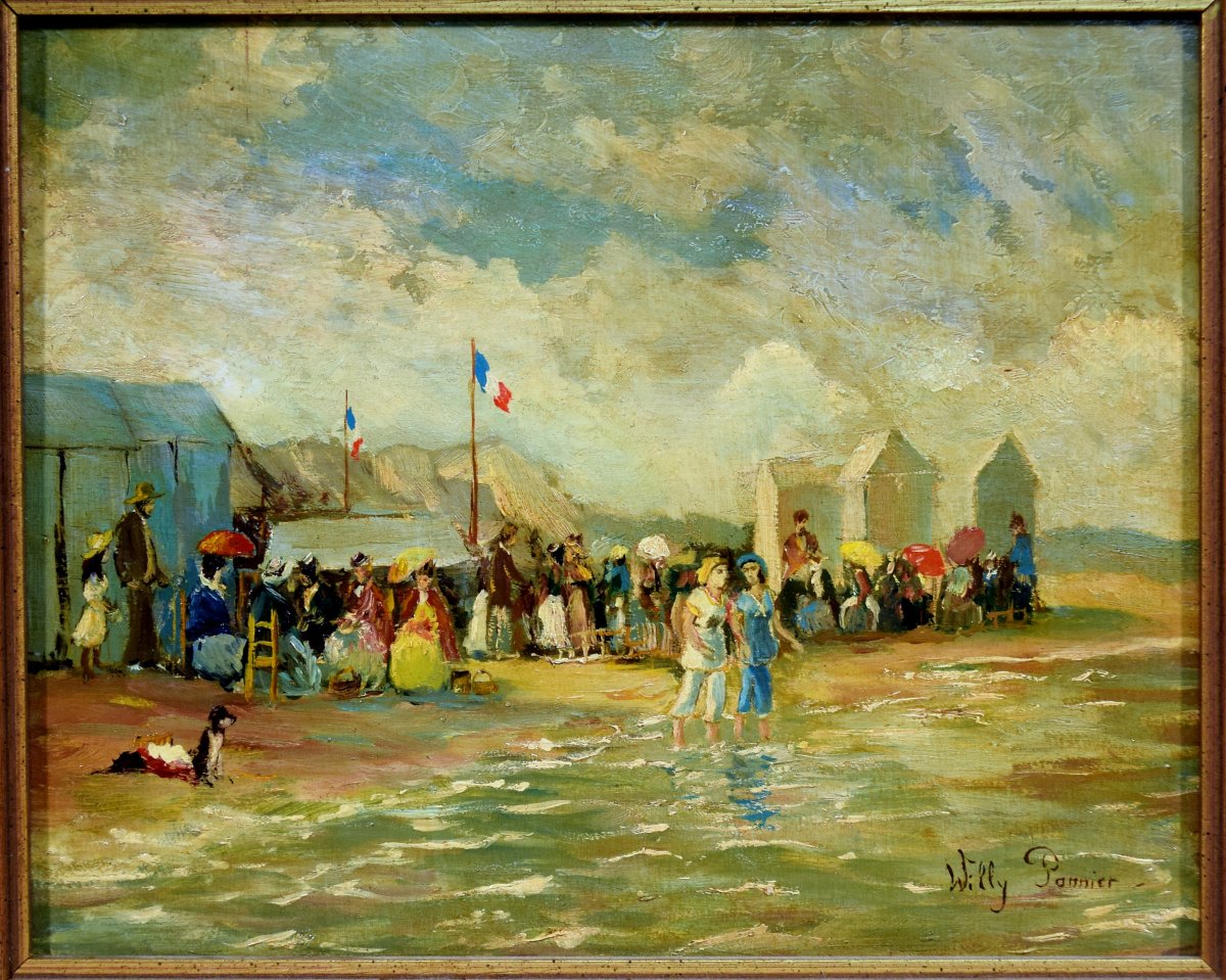 Dimanche &agrave; la plage par Willy Pannier-photo-2