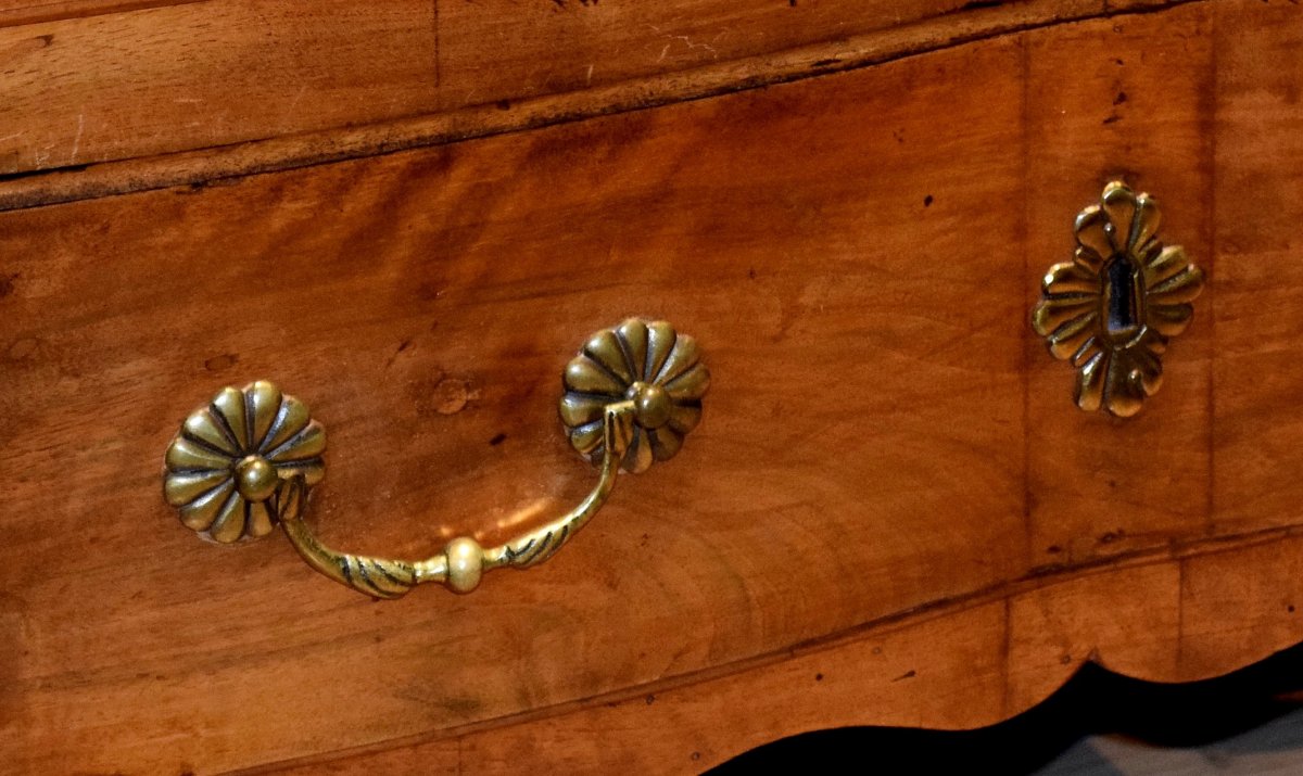 Commode grenobloise en arbal&egrave;te XVIII&egrave;me -photo-2