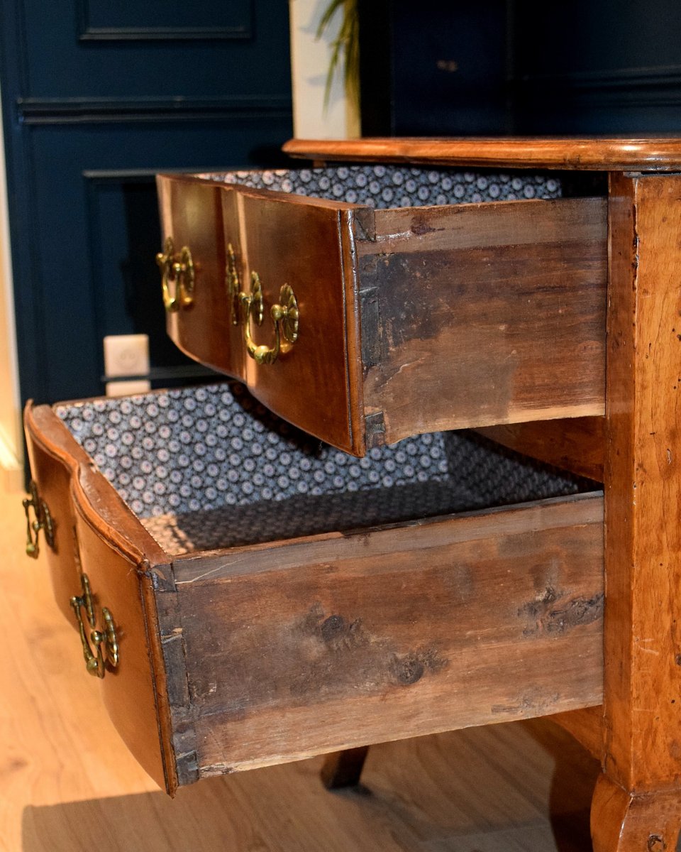 Commode grenobloise en arbal&egrave;te XVIII&egrave;me -photo-4