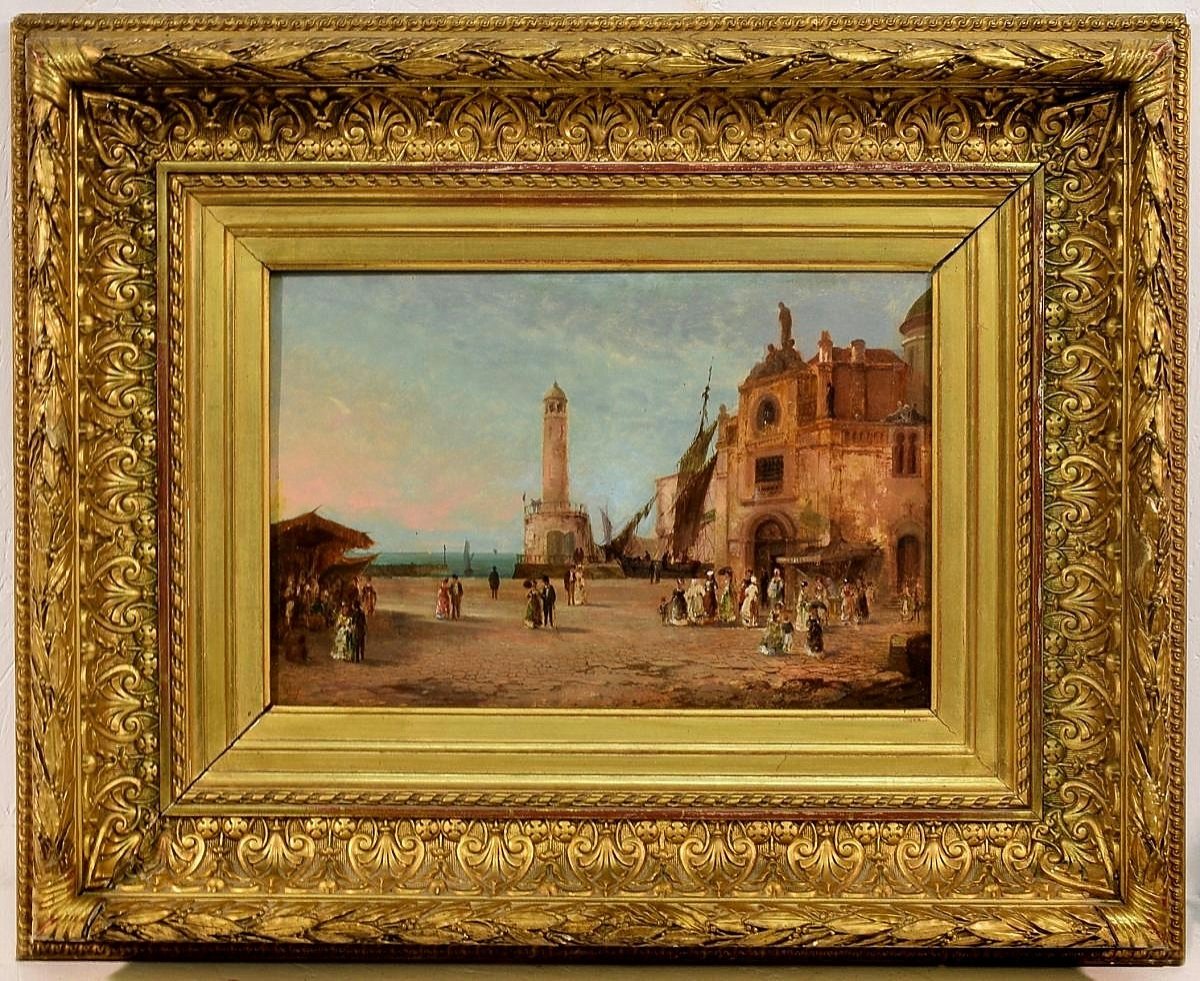 Lively Port In Italy XIX-photo-3