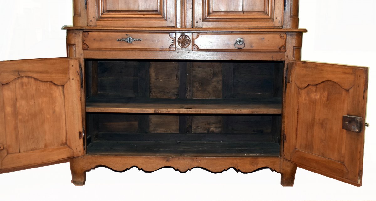 Large Buffet Two 18th Century Castle Bodies-photo-8