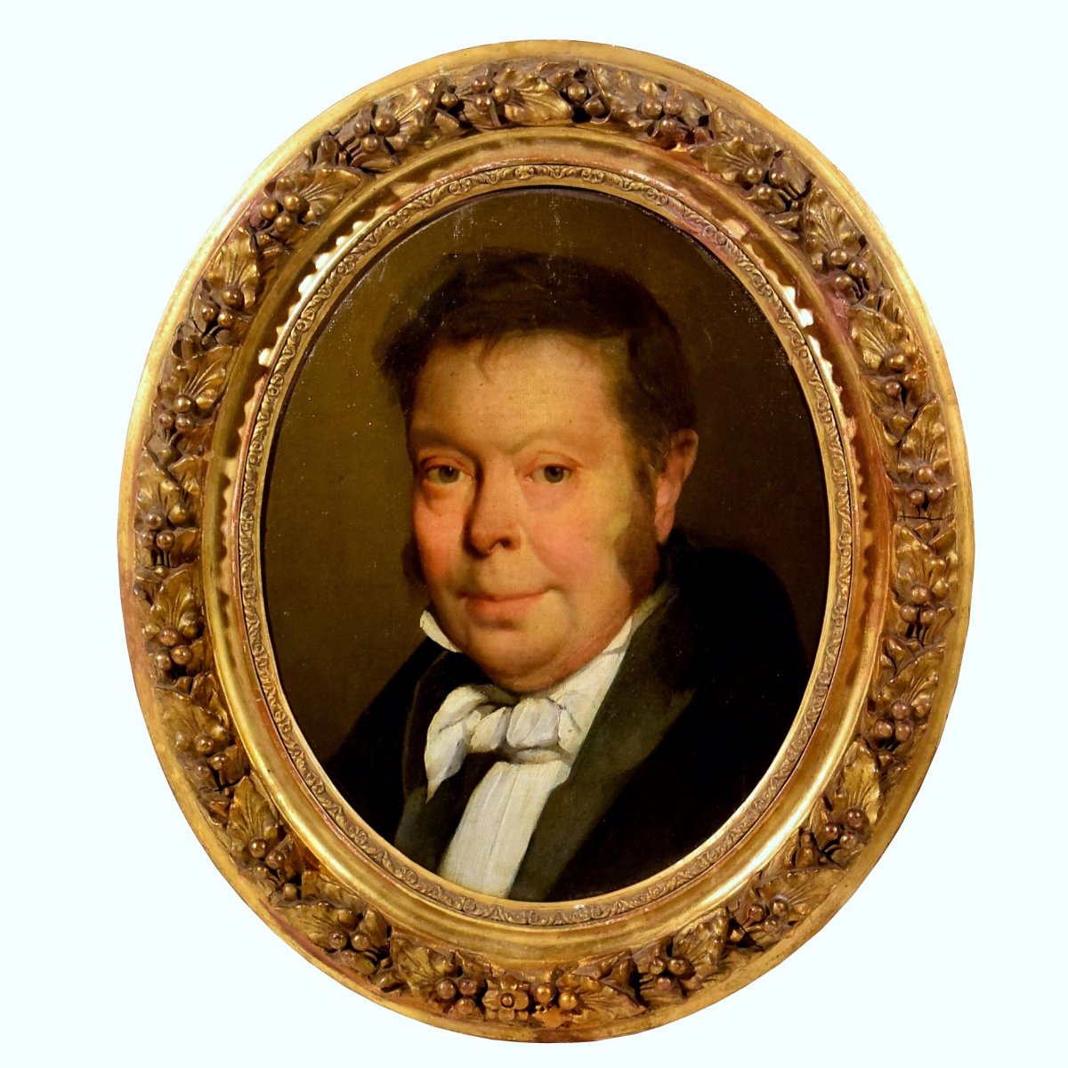 Portrait de notable - Suiveur de L.L.Boilly XIXème