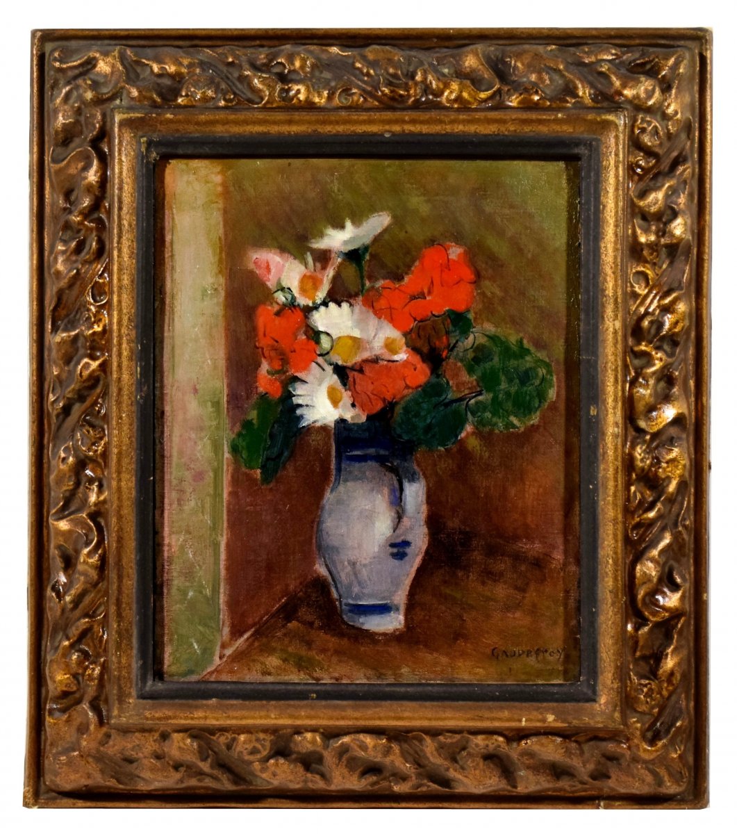 Bouquet de fleurs par Maurice-Henri Gaudefroy (1883-1972)