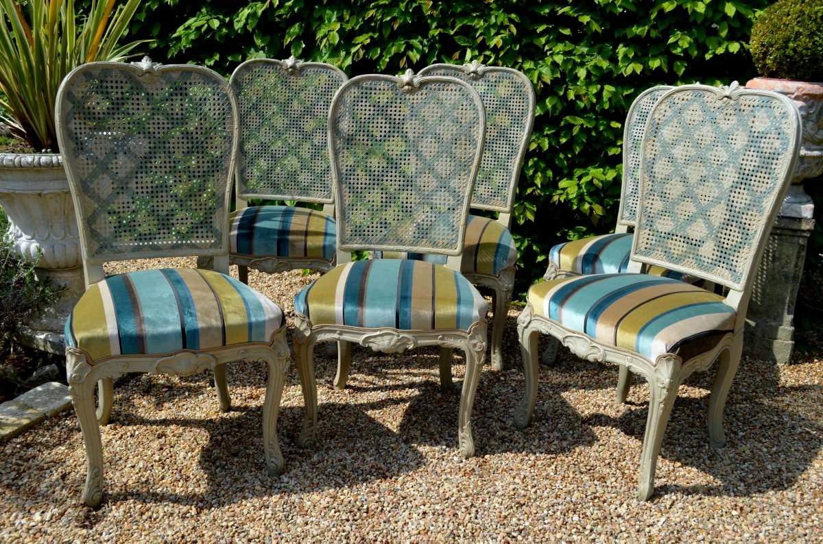 Suite Of Six Louis XV Regency Chairs