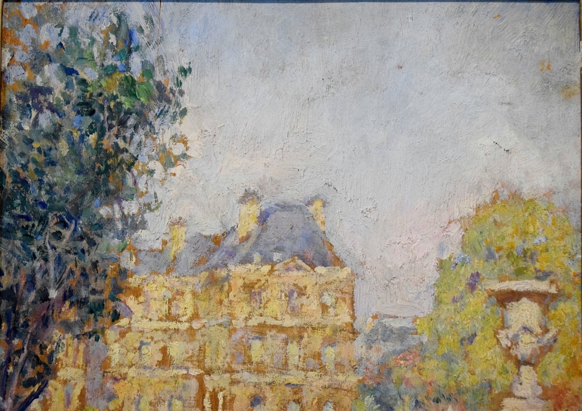 The Luxembourg Garden By Louis Denis-valverane-photo-2
