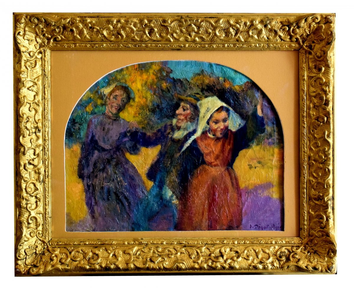 La Danse par Jean Bertrand P&eacute;got-Ogier (1877-1915) Pegot Ogier