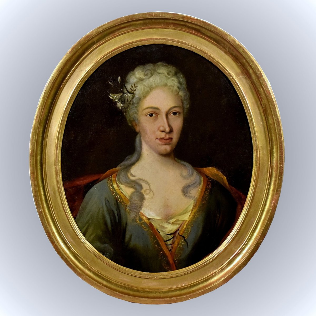 Portrait de femme noble XVIIIème