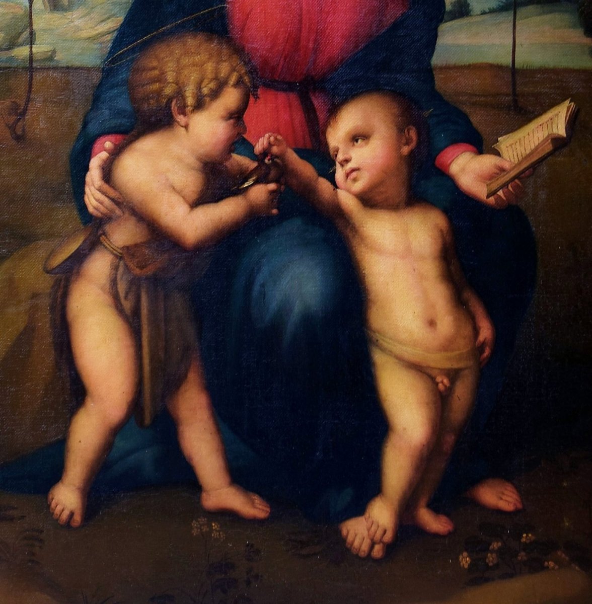 The Virgin With Chardonneret After Raphael XVIIIth-photo-1