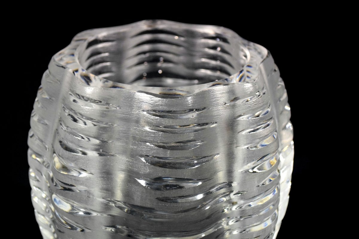 Lalique Crystal Vase-photo-4