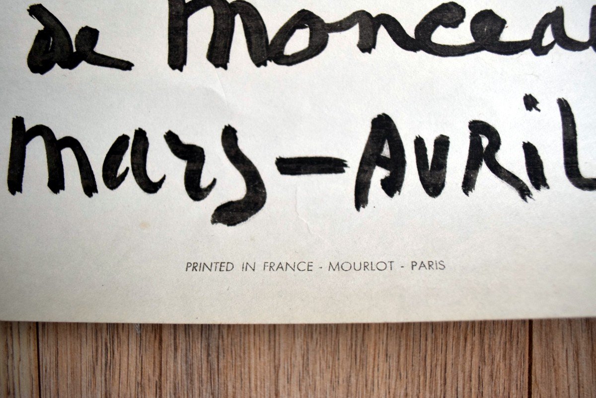 Original Picasso 1957 Poster By Mourlot-photo-4