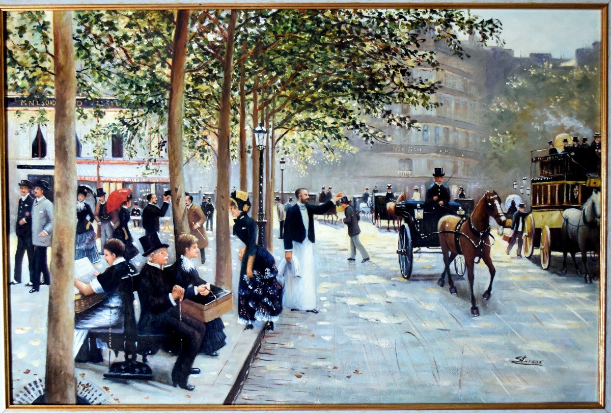 "Avenue parisienne" par Stevens-photo-2