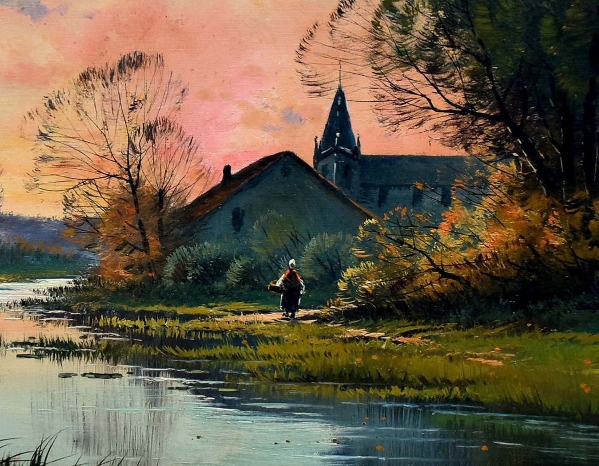Galien-laloue Walk Along The River-photo-3