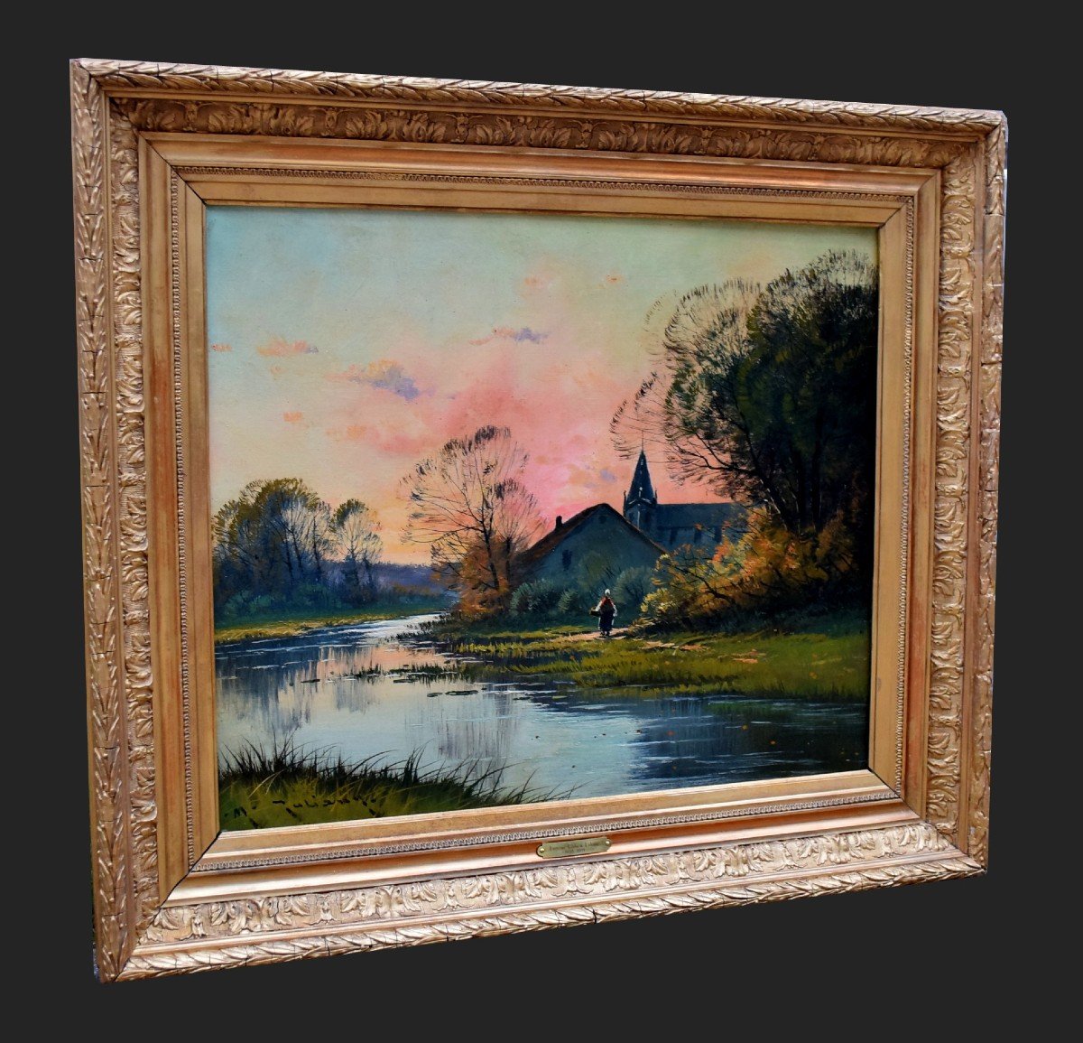 Galien-laloue Walk Along The River-photo-4