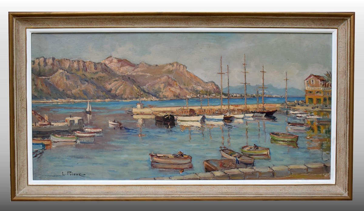 Saint Jean Cap Ferrat By Louis Charles D. Prieur