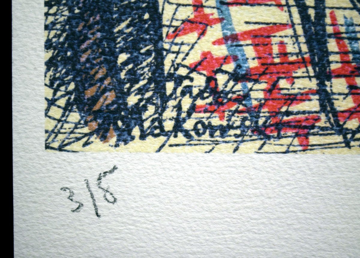 Lithograph After Tade Makowski-photo-2