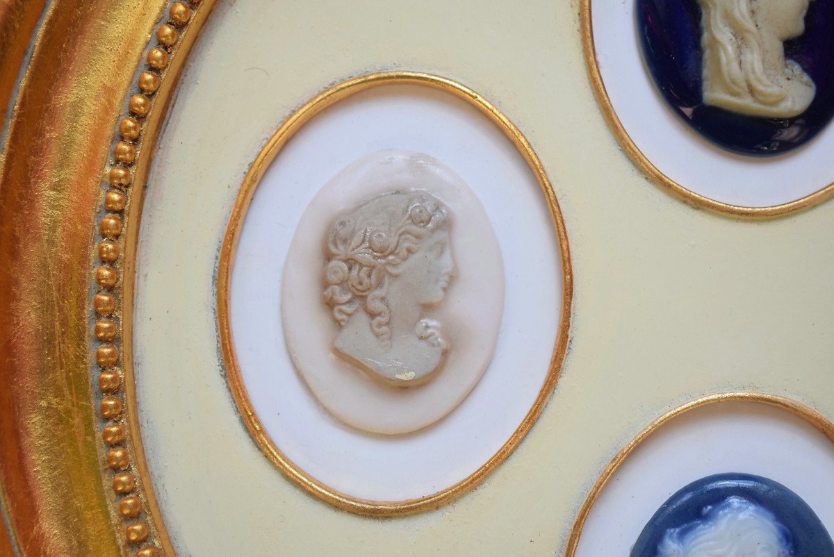 Porcelain Cameo Set-photo-2