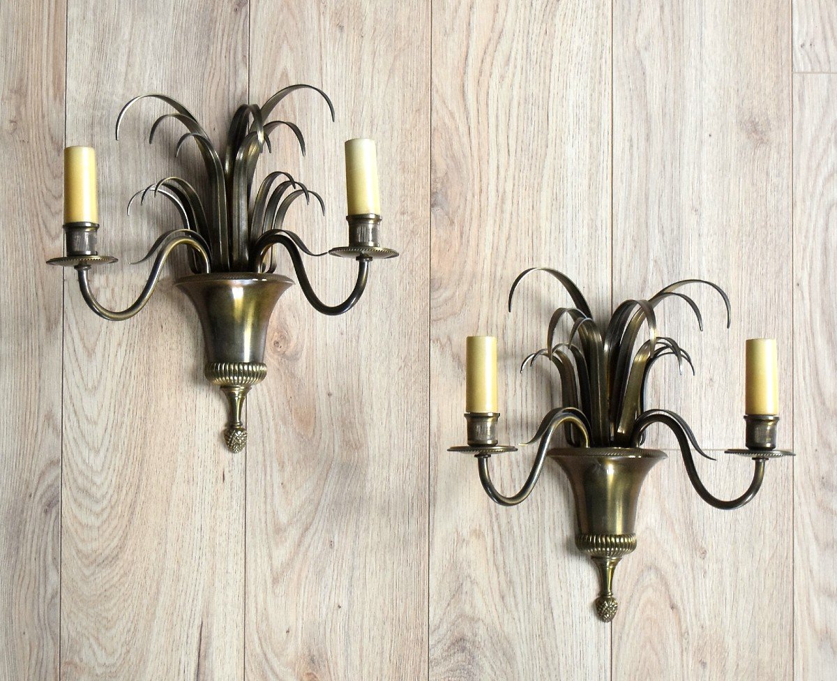 Pair Of Sconces From Maison Charles