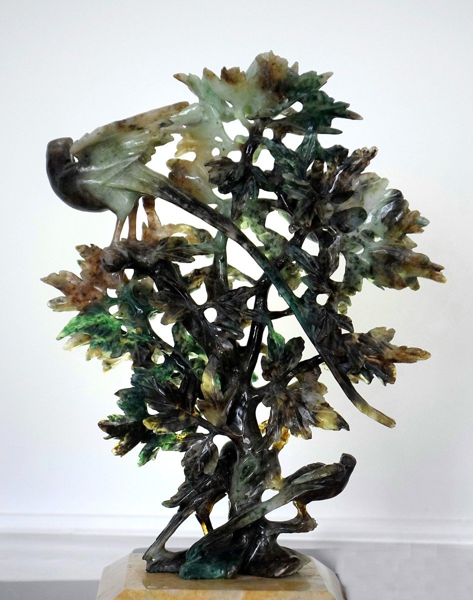 Sculpture en jade Chine-photo-2