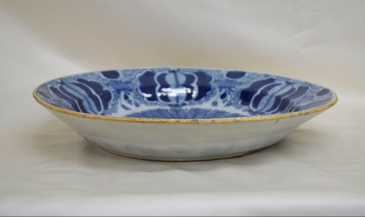 Earthenware Dish From Delft Porcelain Manufacture XVIII-photo-3