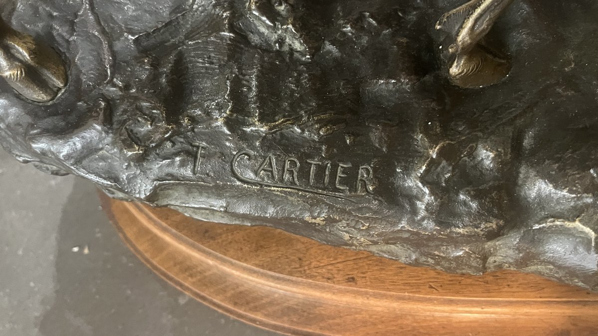 Bronze By T. Cartier    -photo-4