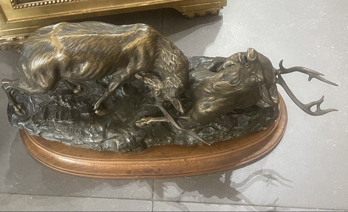 Bronze By T. Cartier    -photo-1