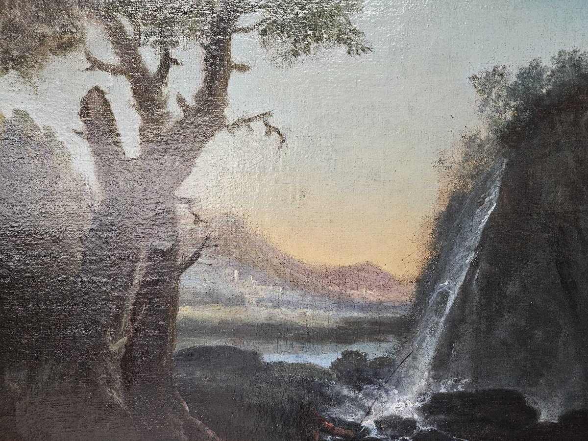 The Tivoli Waterfalls Animated Landscape Of The 18th Century-photo-3