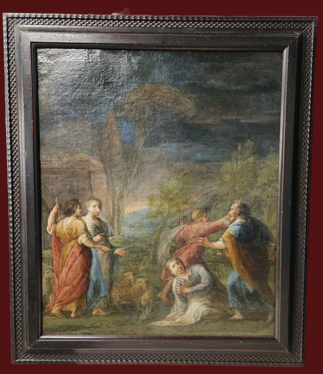 Ecole Italienne Du XVIIème Siècle Joseph Vendu Par Ses Frères