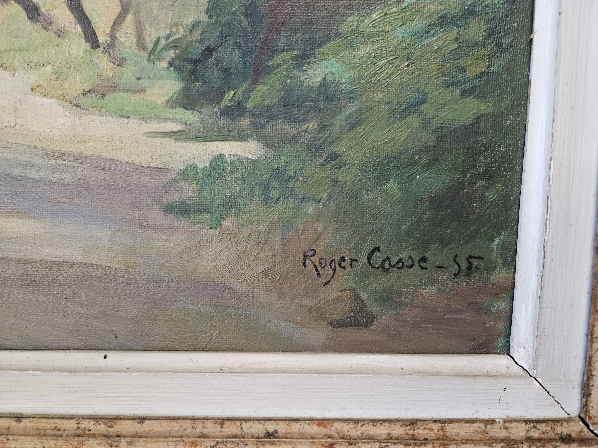 PAYSAGE PAR ROGER CASSE1880 1963-photo-3