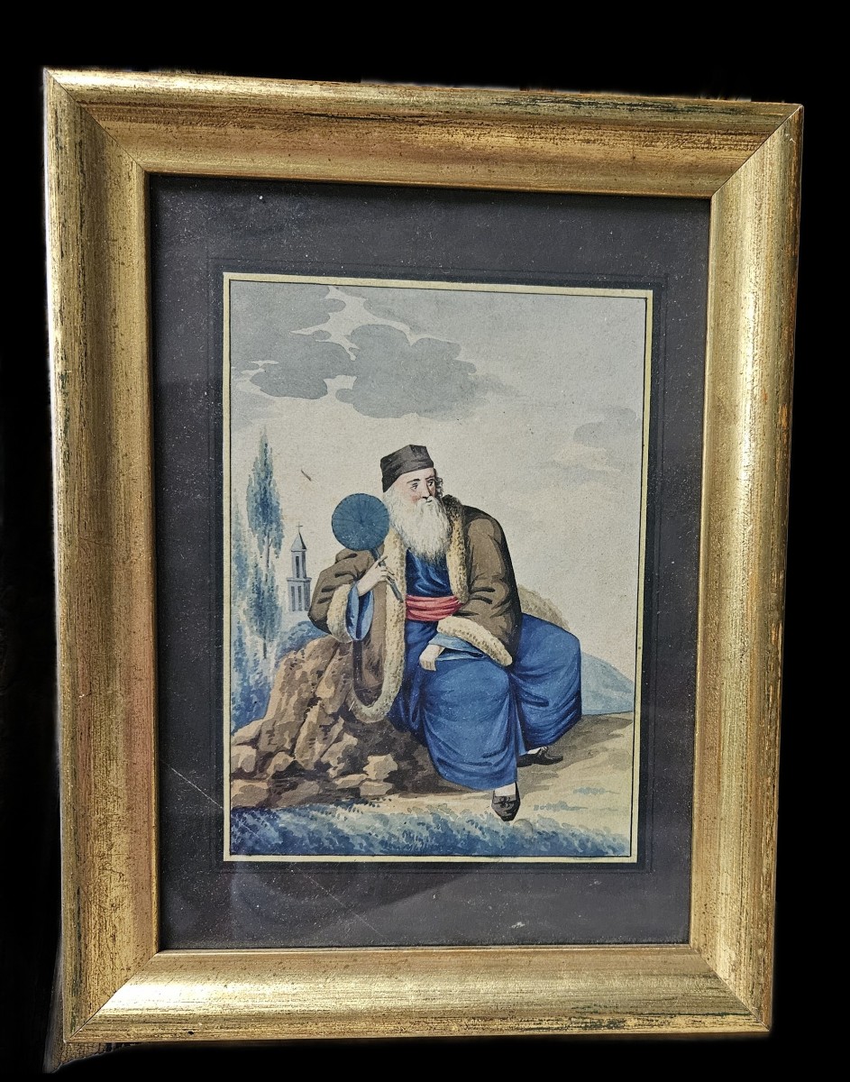19th Century Orientalist Watercolor