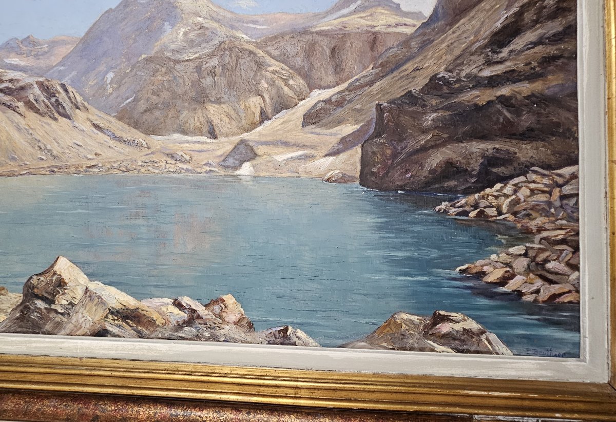 Paul Berthier 1879 1916 Lake Of Petit Doménon-photo-2