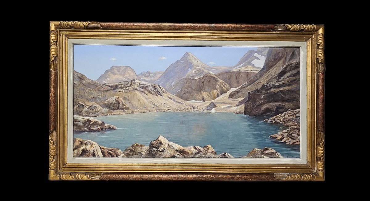 Paul Berthier 1879 1916 Lake Of Petit Doménon