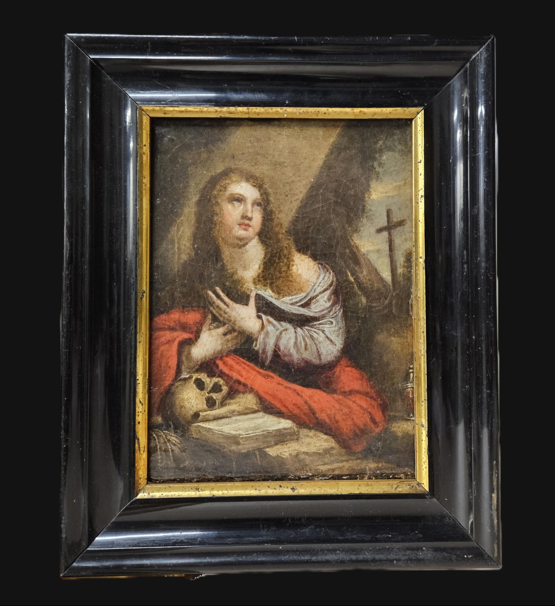 Vanité Du XVIIème Siècle Ecole Italienne