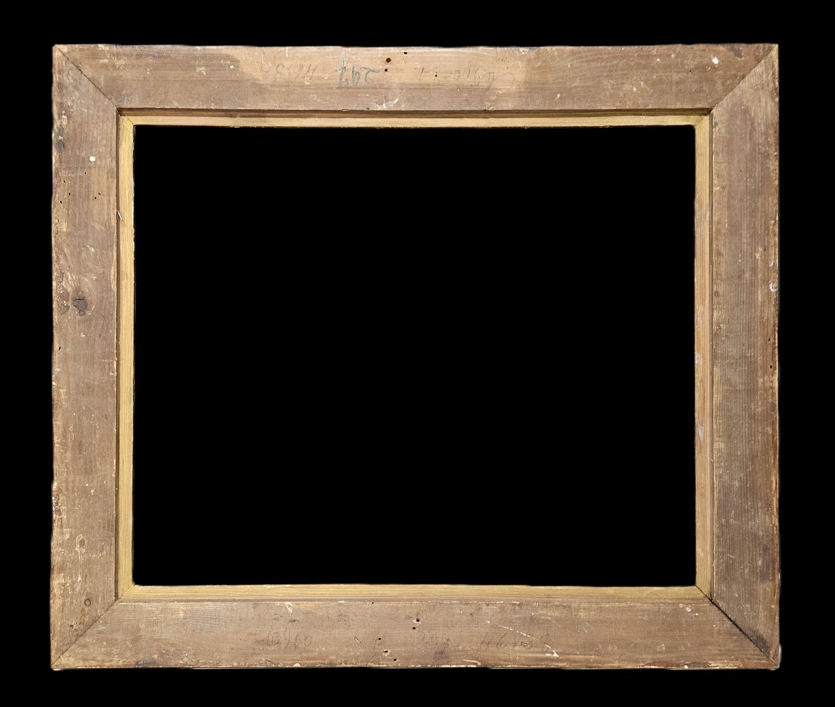 Cadre En Bois Sculpté Fin XIXème Siècle-photo-3