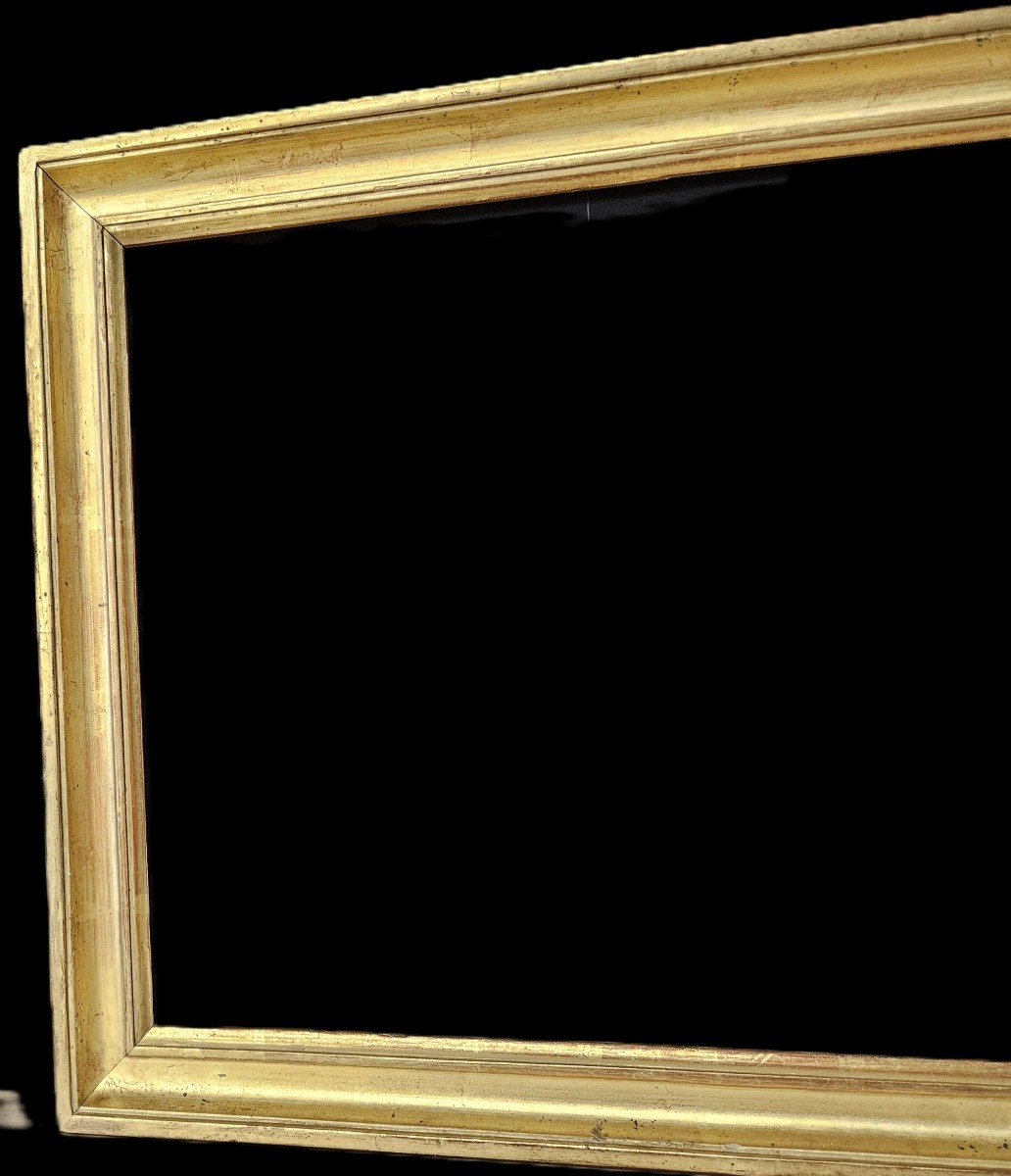 CADRE DORE DU XIXème SIECLE-photo-2