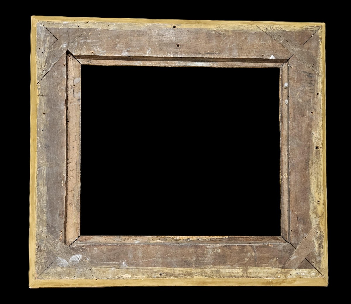 Cadre Doré Fin XVIIIème Début XIXème Siècle-photo-3