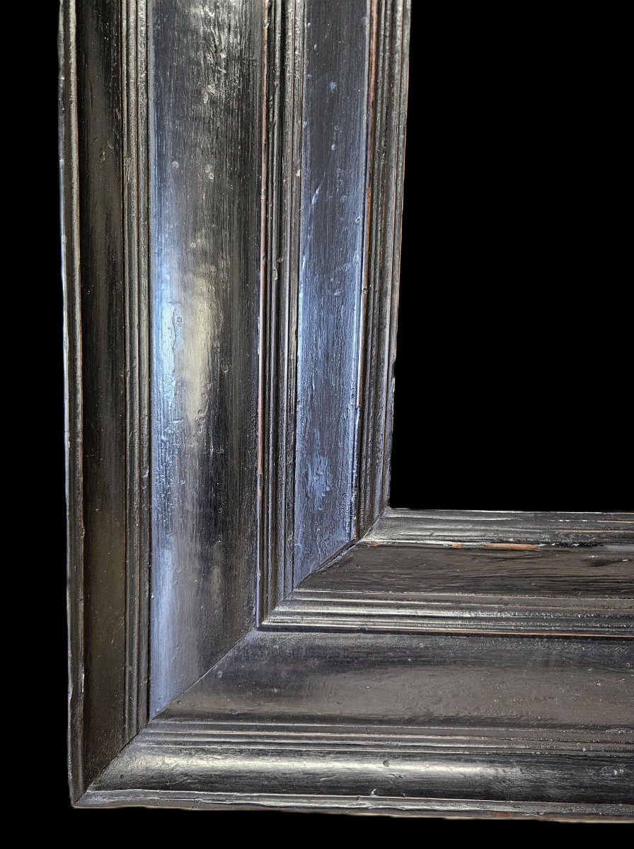 XVIIth Century Blackwood Frame Venice-photo-3