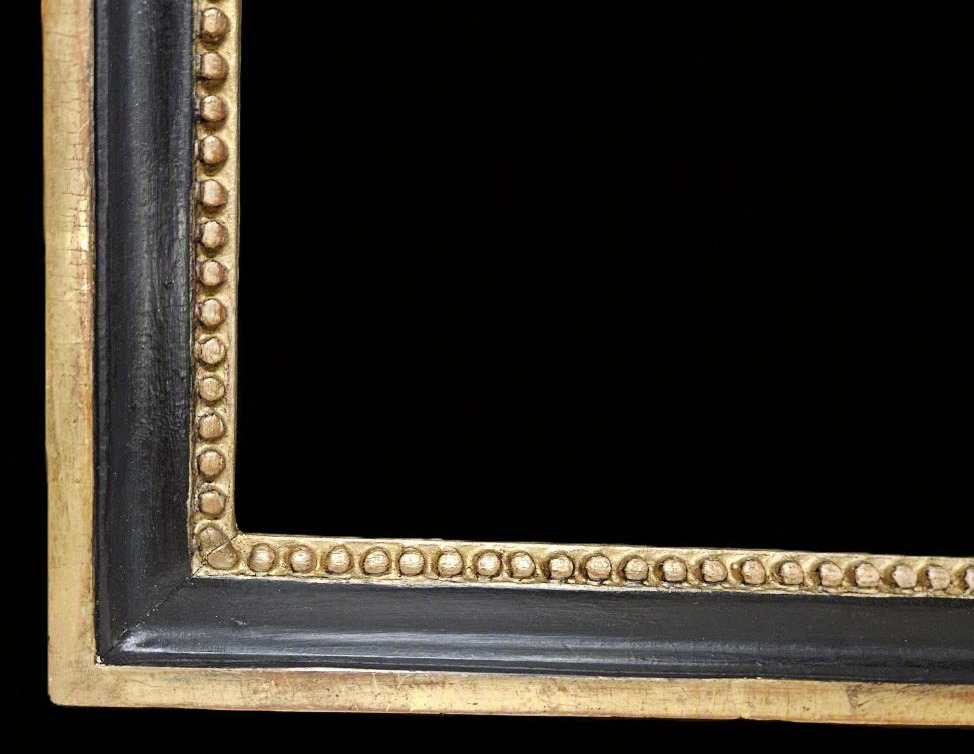 18th-century Black And Gold Frame-photo-3